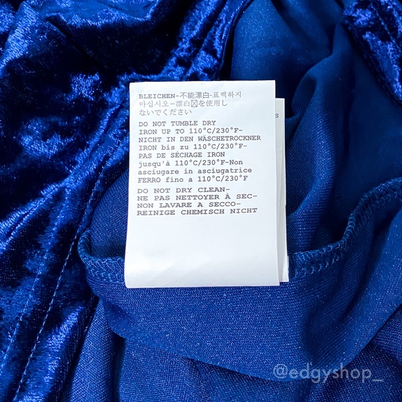Therapy | Stretch Crushed Velvet Dress NWOT - Picture 7 of 8